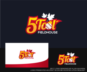 Logo Design by alvinnavarra for 5 Tool Fieldhouse | Design: #16276153