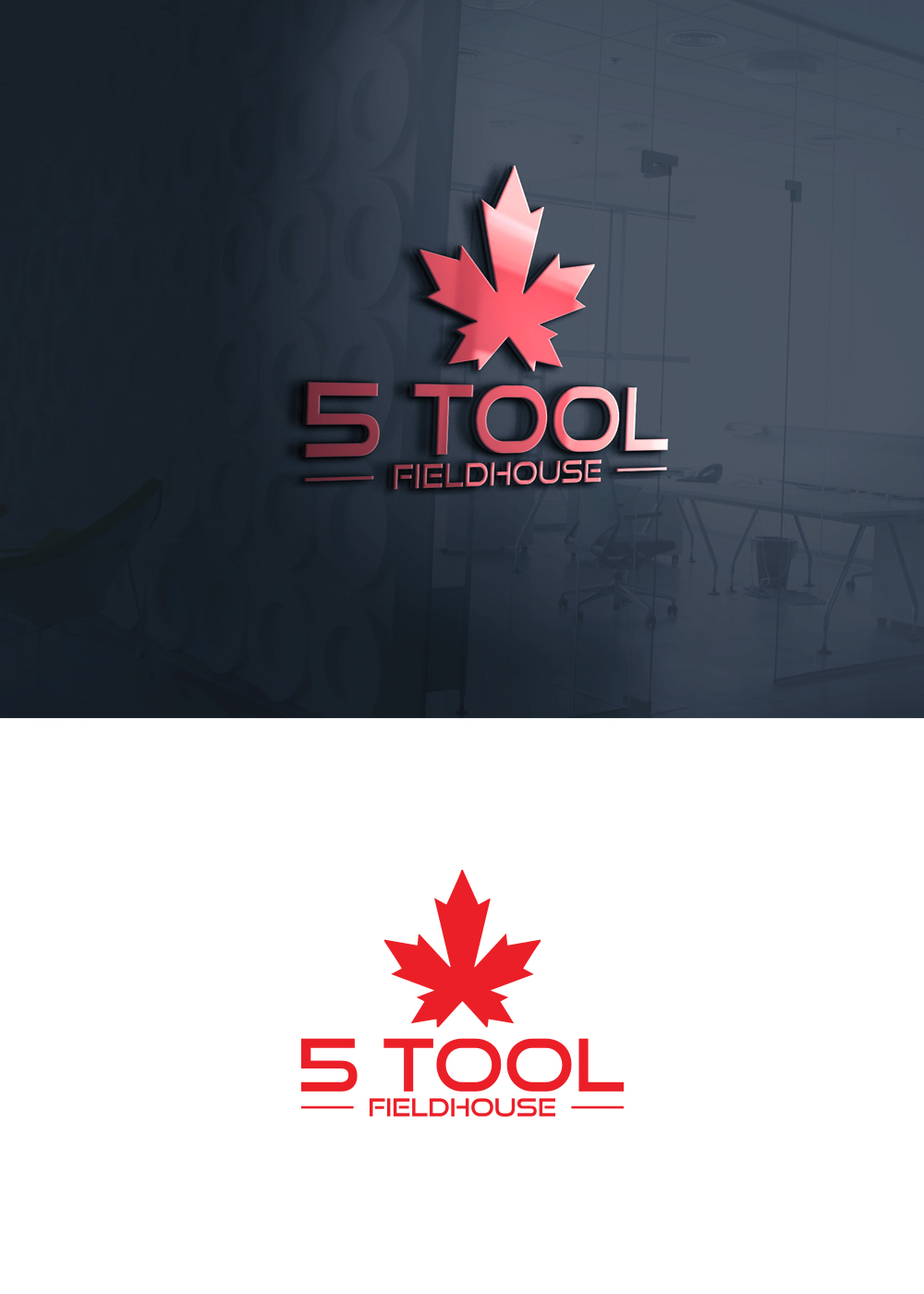 Logo Design by supercreative for 5 Tool Fieldhouse | Design #16280254