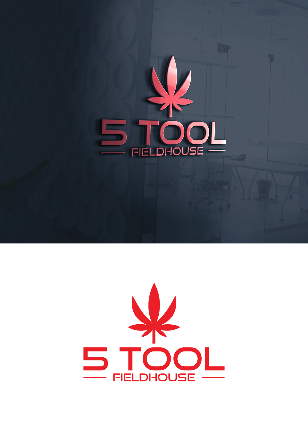 Logo Design by supercreative for 5 Tool Fieldhouse | Design #16280255