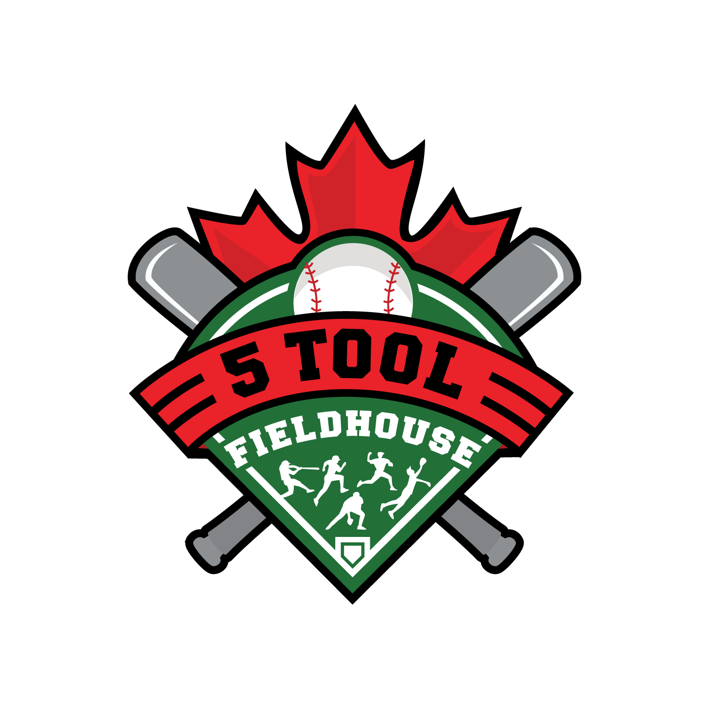 Logo Design by kinan3 for 5 Tool Fieldhouse | Design #16277501