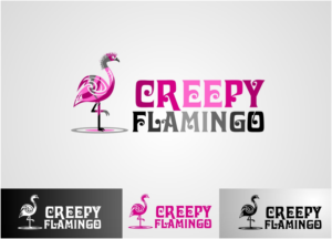  Creepy Flamingo | Design de Logo par Kero