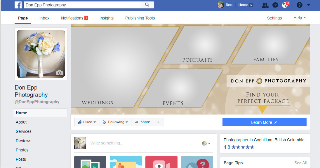 Facebook Design by Tejas_G for this project | Design #16374700