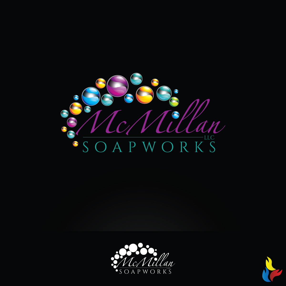Logo Design by Kreative Fingers for McMillan Soapworks | Design: #16291901