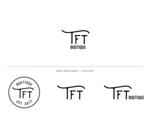 Logo Design by wonderland for TFT Boutique | Design: #16279542