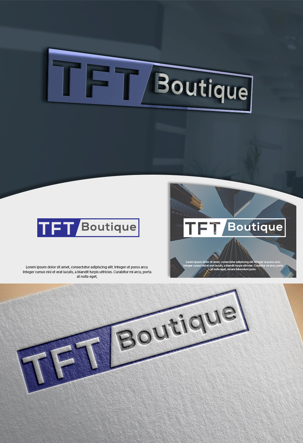 Logo Design by Renewable for TFT Boutique | Design #16270379
