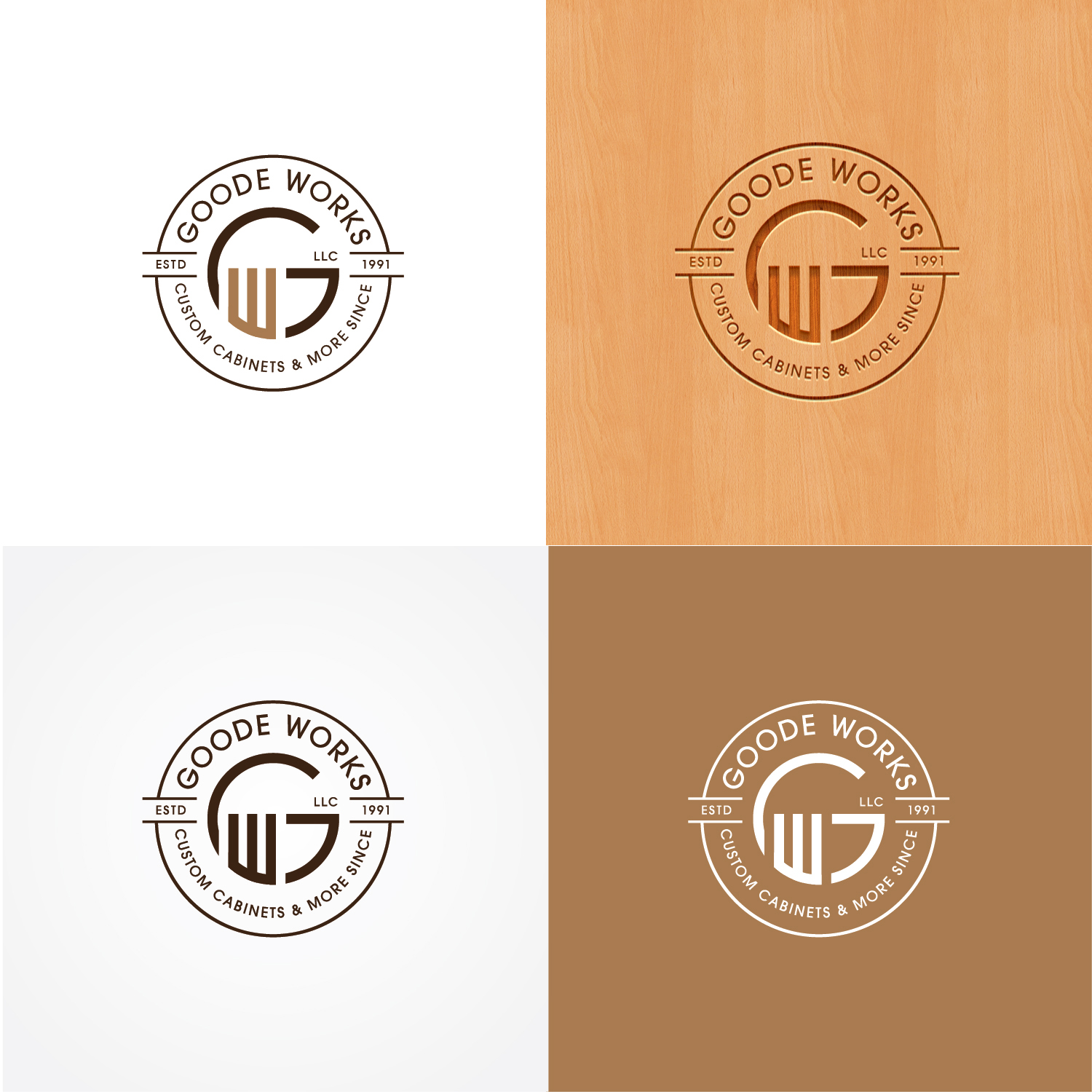 Logo Design by Muhammad Imran 3 for Goode Works LLC | Design #16301748