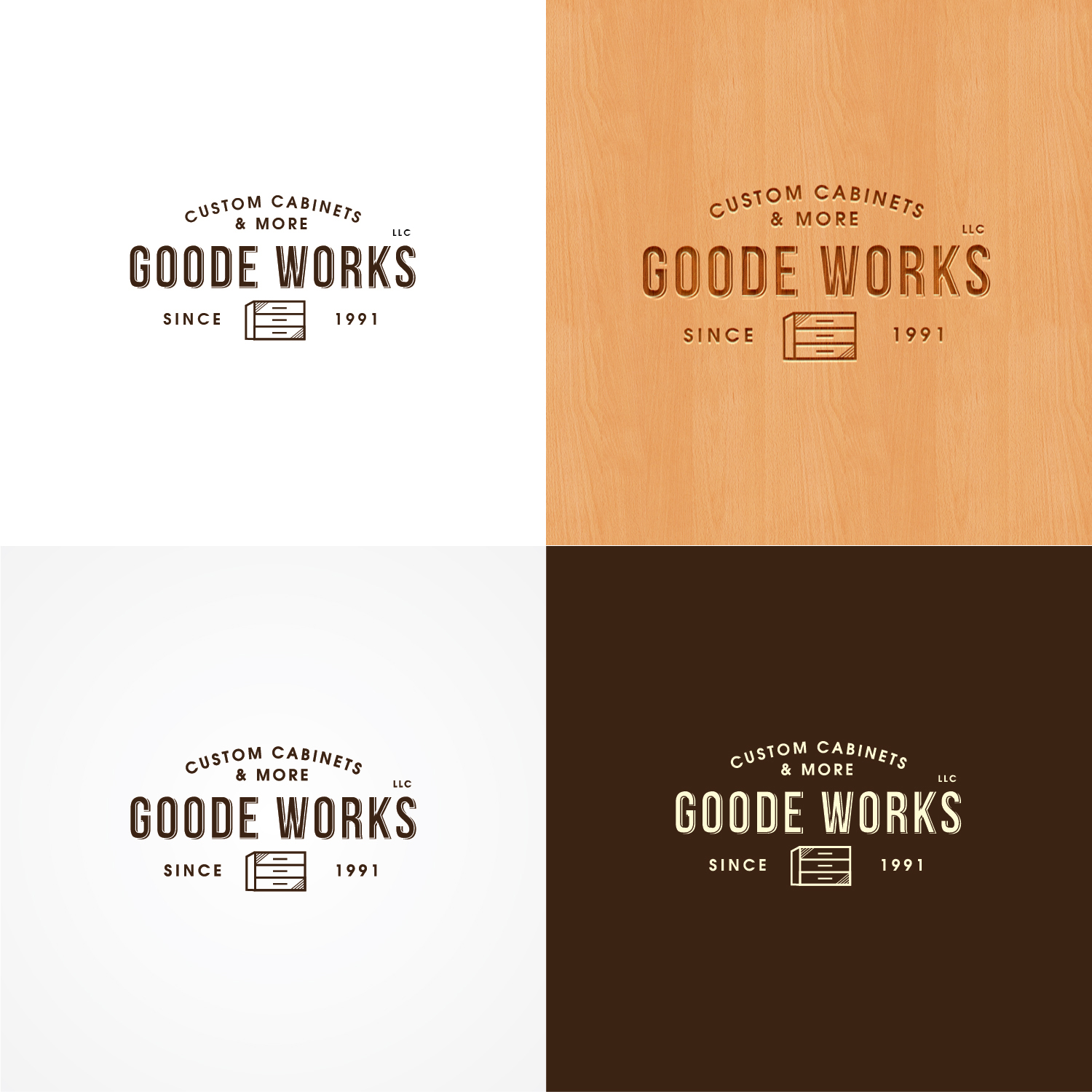 Logo Design by Muhammad Imran 3 for Goode Works LLC | Design #16301749