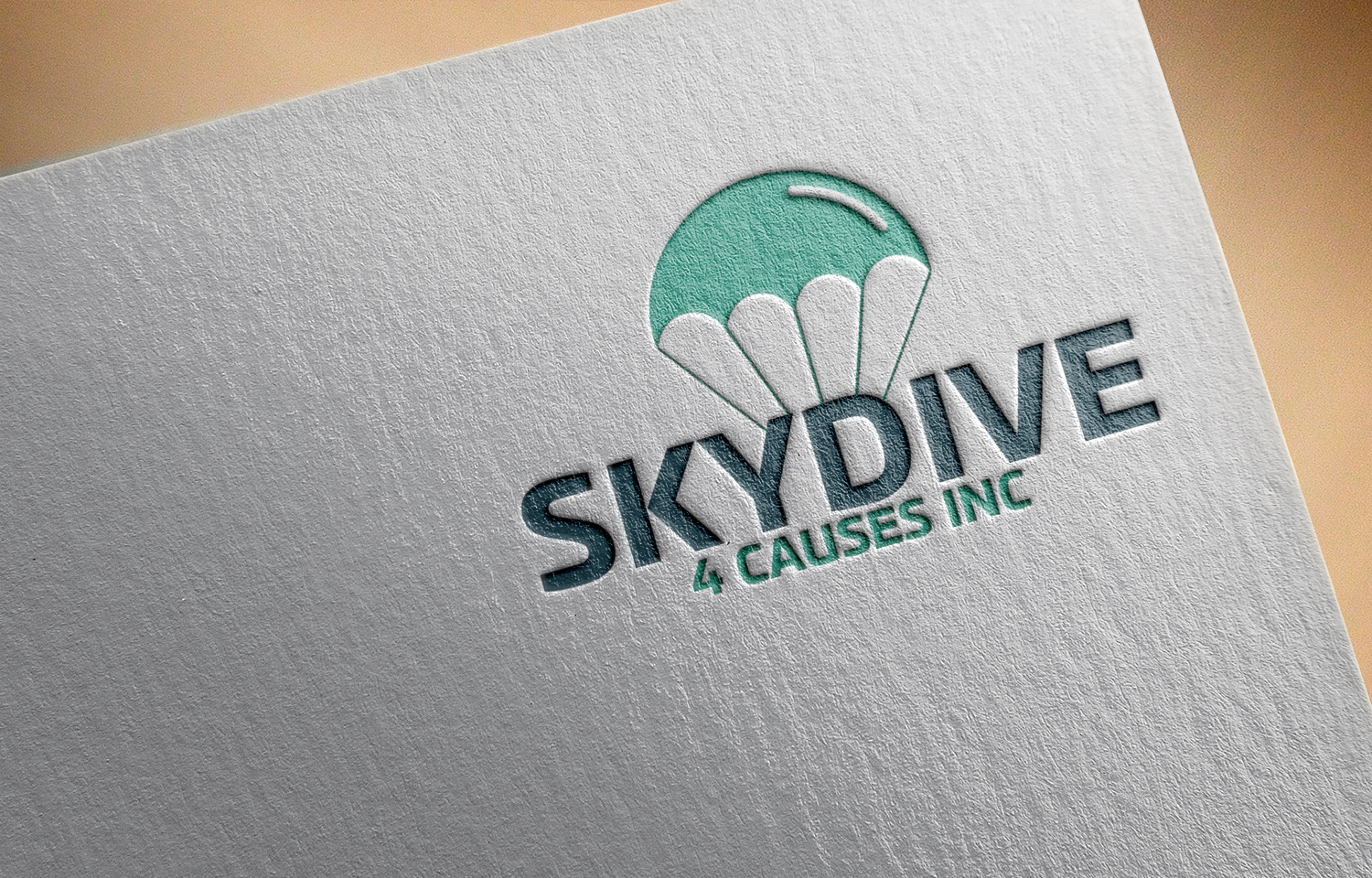 Diseño de Logo por rikeofficial para Skydive 4 Causes, Inc. | Diseño #16401681