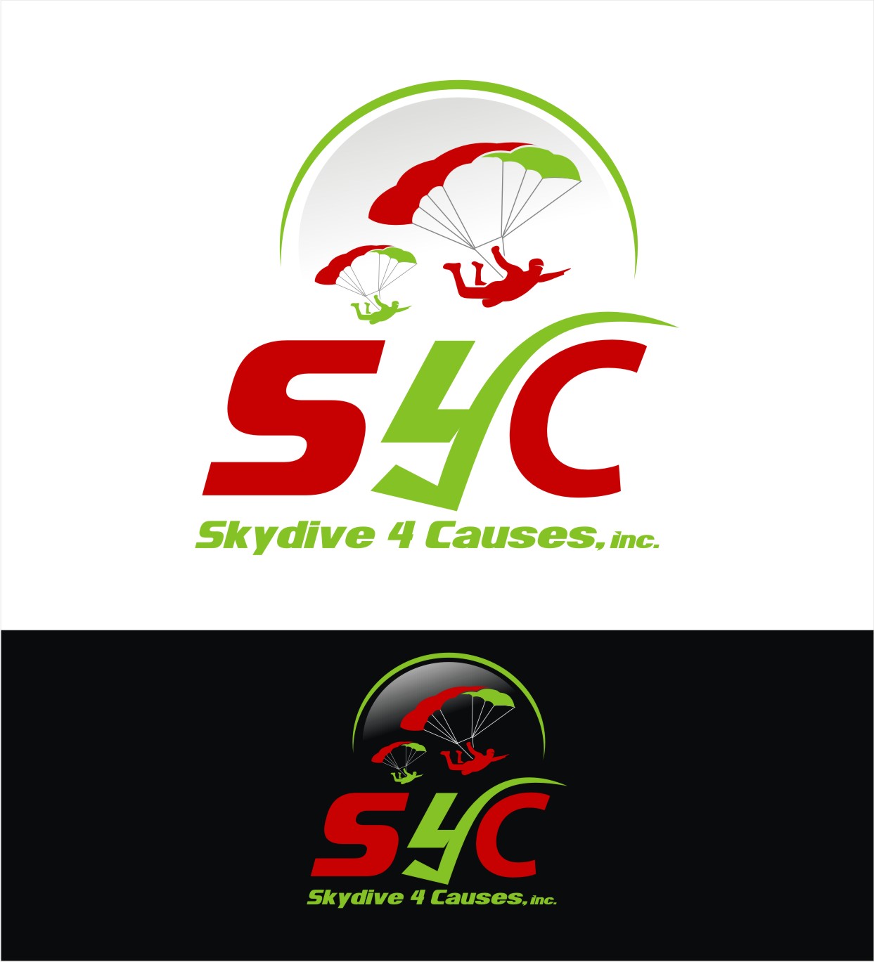Diseño de Logo por Soul Light para Skydive 4 Causes, Inc. | Diseño #16289421