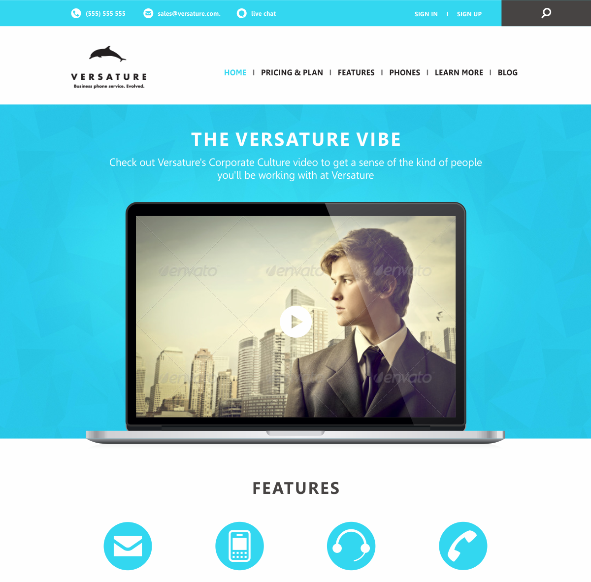 Landing Page Design by Silverfox Studio for this project | Design #2688646