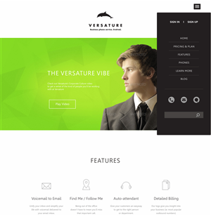 Landing Page-Design von Silverfox Studio für dieses Projekt | Design: #2692130