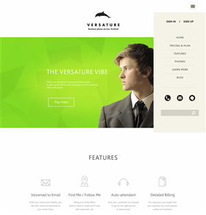 Landing Page-Design von Silverfox Studio für dieses Projekt | Design: #2692143