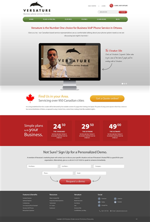 Landing Page-Design von pb für dieses Projekt | Design: #2658649