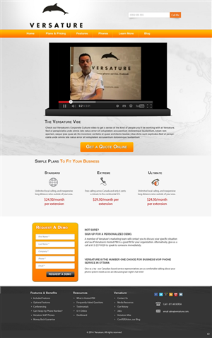 Landing Page-Design von pb für dieses Projekt | Design: #2658654