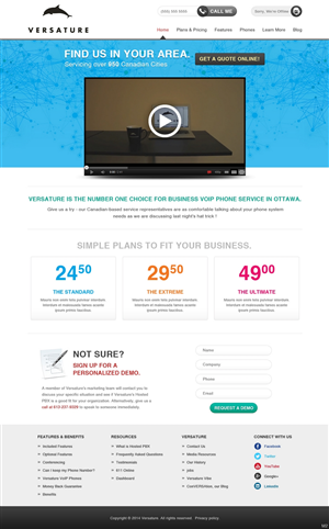 Landing Page-Design von pb für dieses Projekt | Design: #2658660