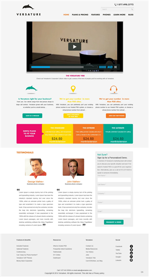 Landing Page-Design von pb für dieses Projekt | Design: #2665854