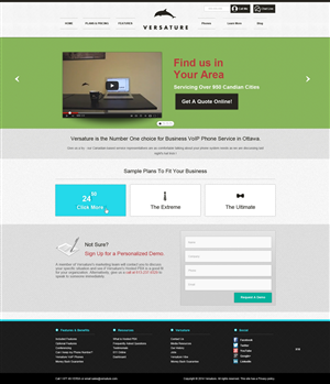Landing Page-Design von pb für dieses Projekt | Design: #2665861