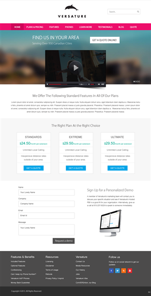 Landing Page-Design von pb für dieses Projekt | Design: #2669472