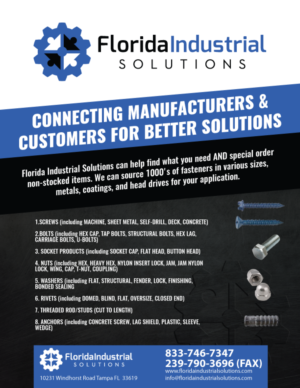Product Line Card - Florida Industrial Solutions | Diseño de Flyer por Sergio Coelho