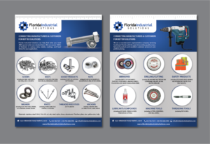 Product Line Card - Florida Industrial Solutions | Diseño de Flyer por alex989