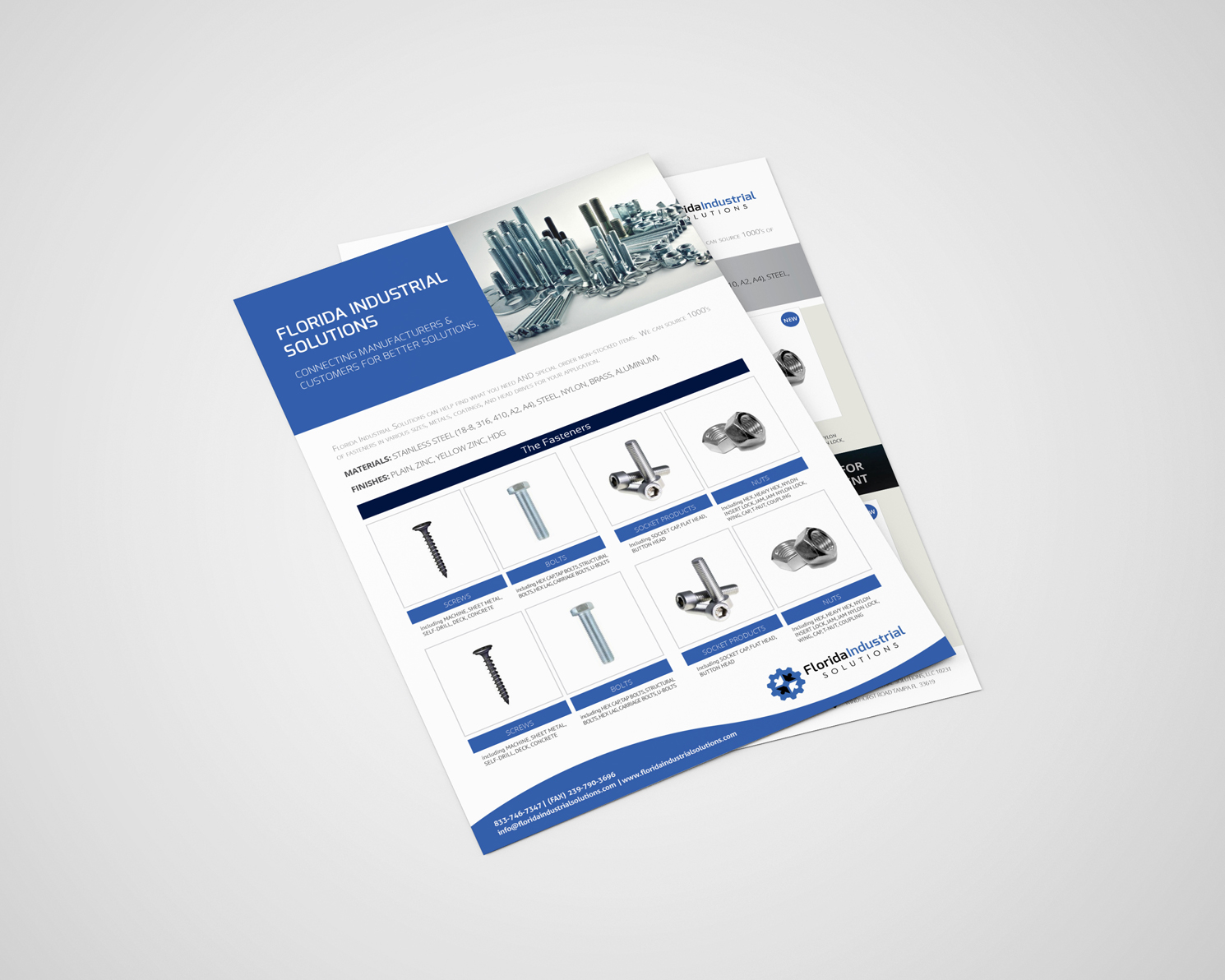 Flyer Design by iTech Graphics for Florida Industrial Solutions | Design #16273688