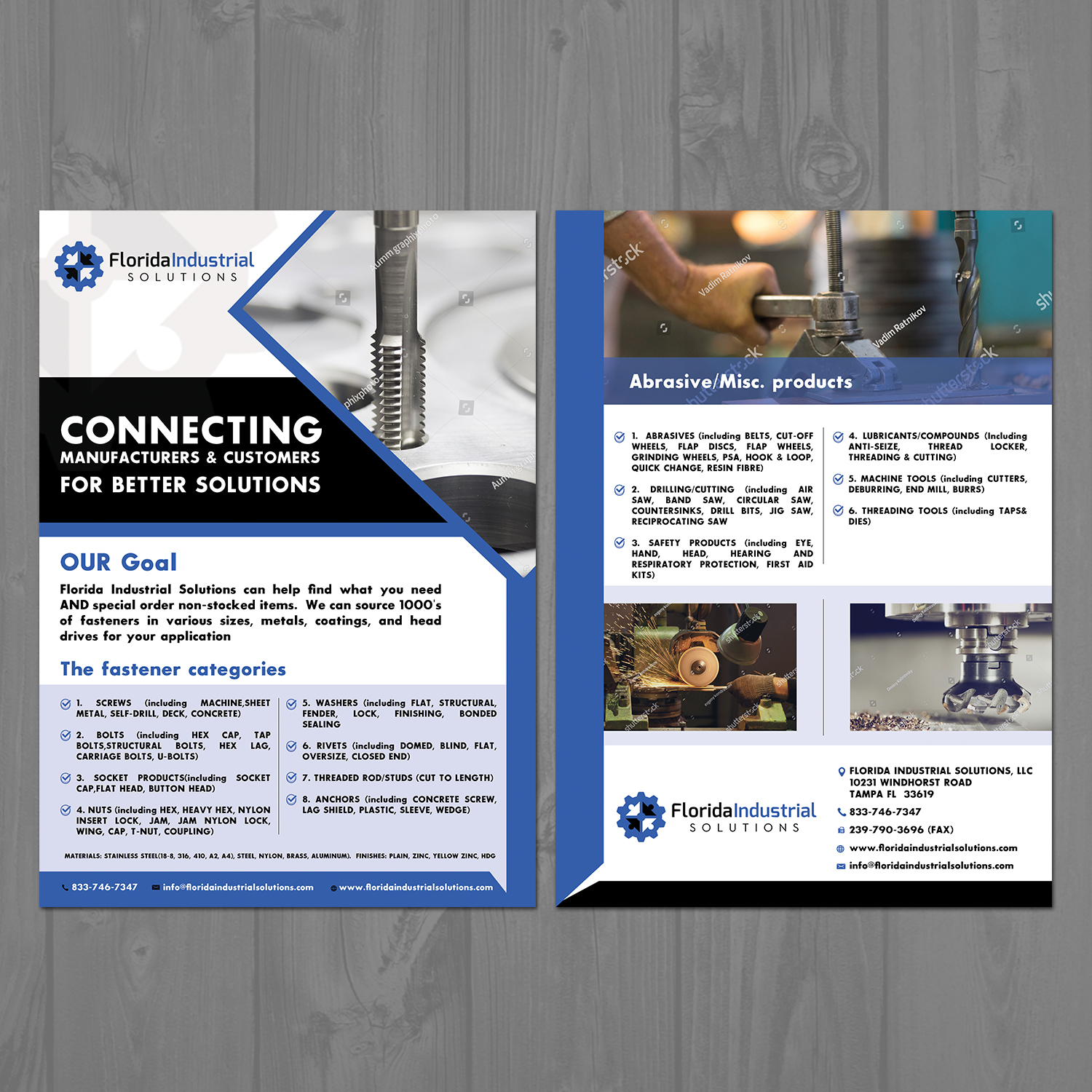 Flyer Design by aspiremedia for Florida Industrial Solutions | Design #16295326