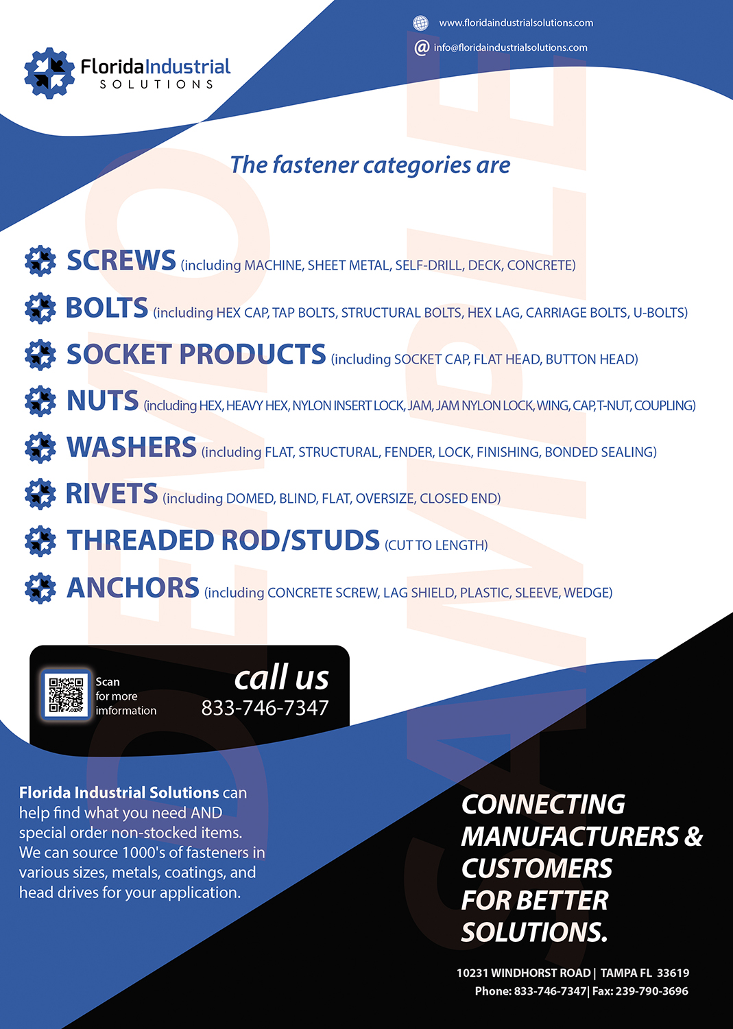 Flyer Design by TheBrainwiz for Florida Industrial Solutions | Design #16270762