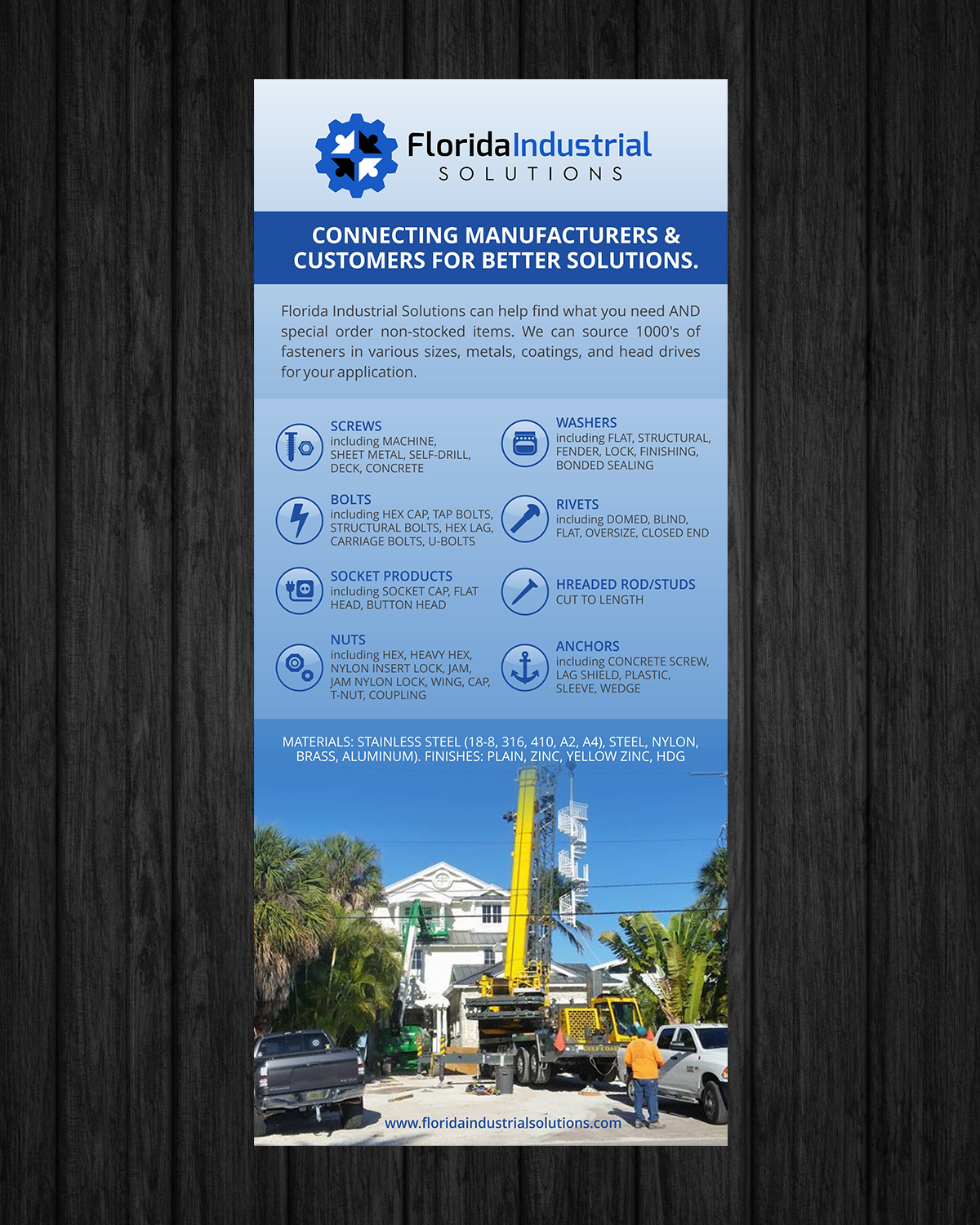 Flyer Design by ecorokerz for Florida Industrial Solutions | Design #16292619