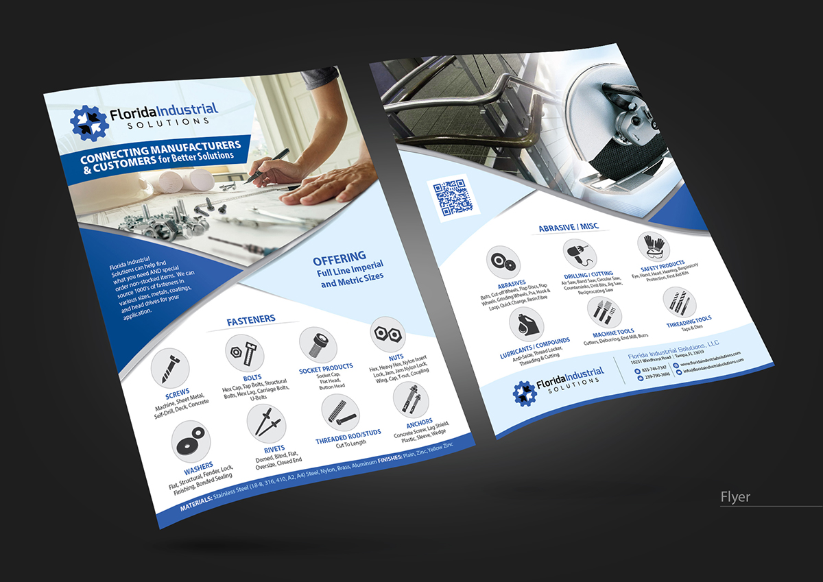 Flyer Design by PeehuAD for Florida Industrial Solutions | Design: #16310081
