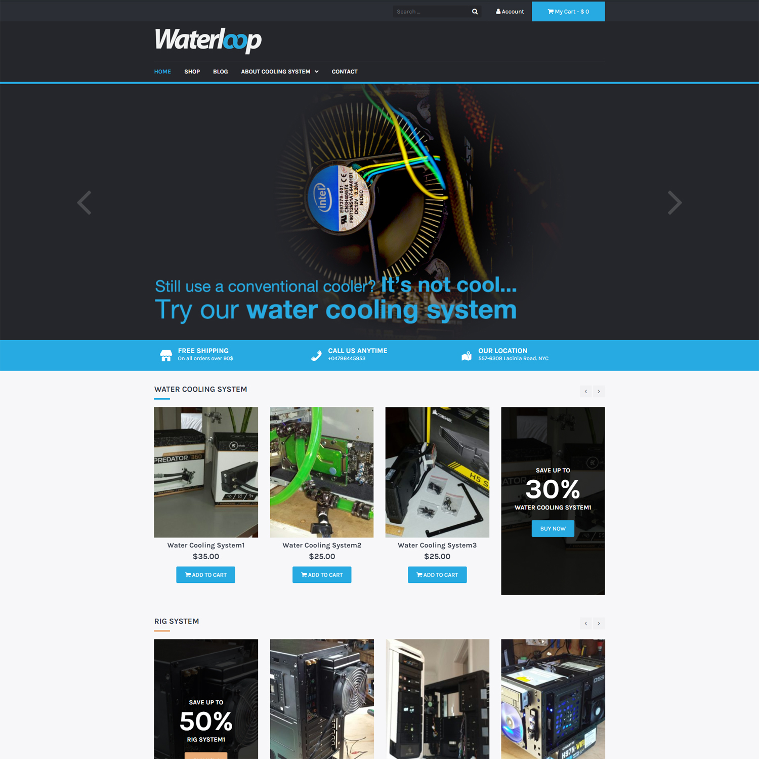Web Design by 21.owl for waterloop.com.au | Design: #16430935