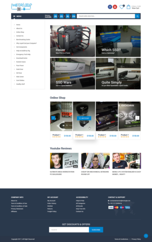 Web Design by syrwebdevelopment for waterloop.com.au | Design: #16370731