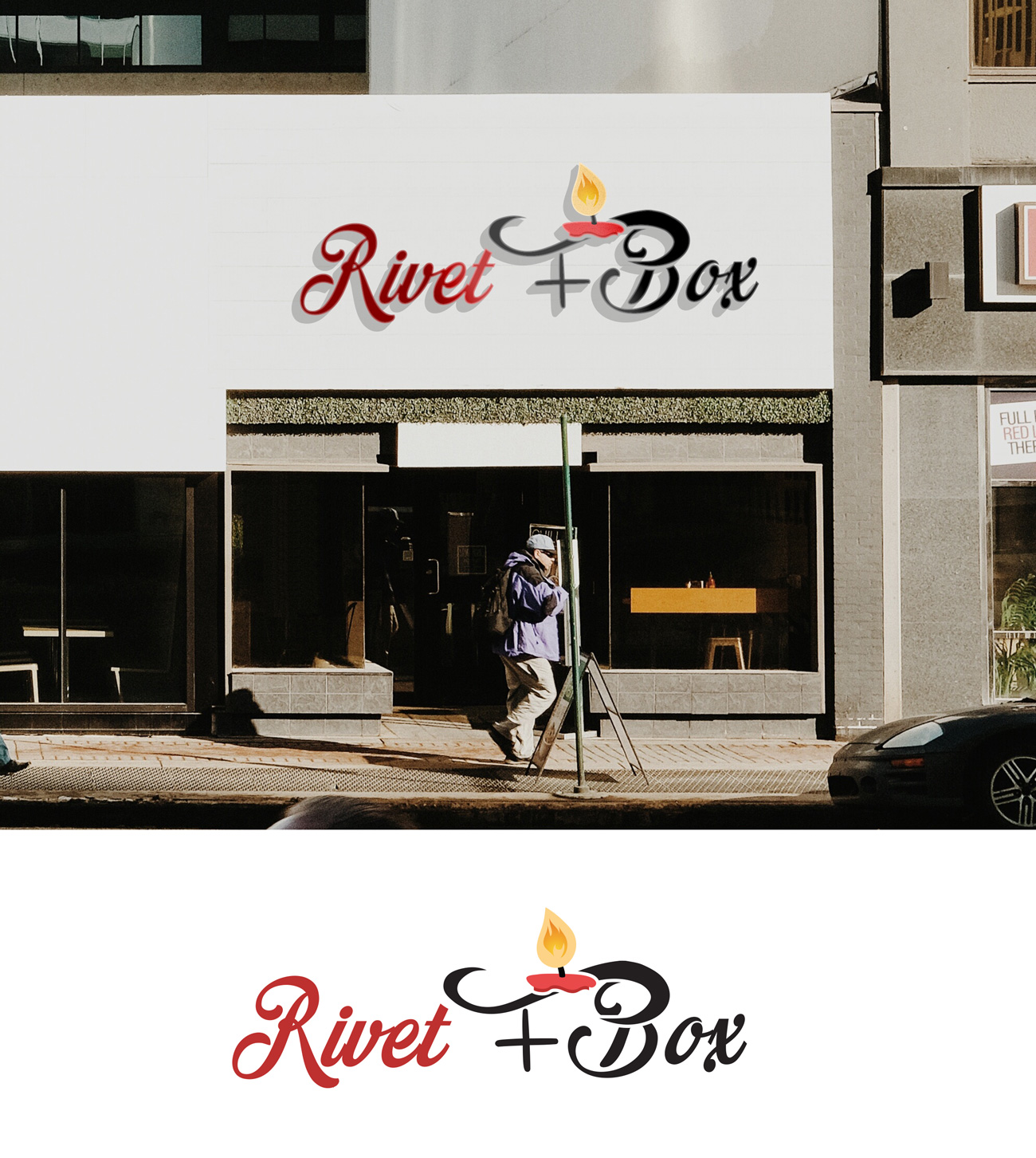 Logo Design by Impressive Solutions for Rivet + Box | Design #16280032