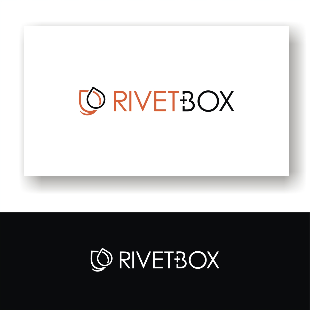 Logo Design by e-graphics for Rivet + Box | Design #16278671