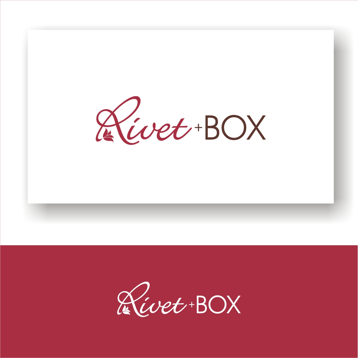 Logo Design by e-graphics for Rivet + Box | Design #16278672