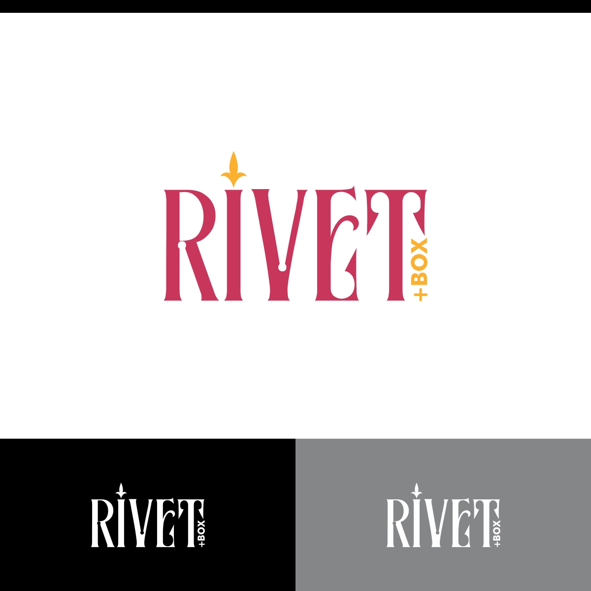 Logo Design by e-graphics for Rivet + Box | Design #16278685