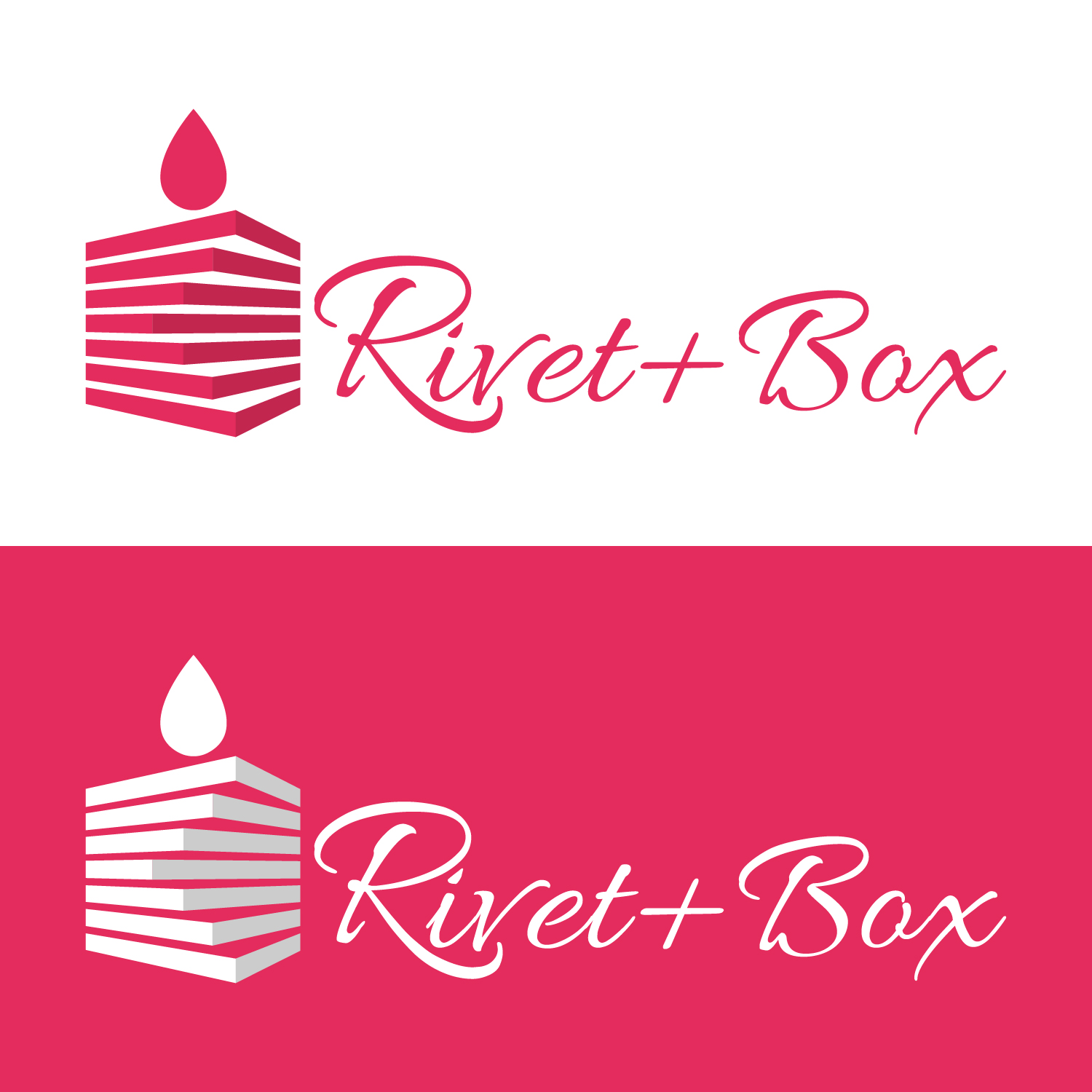 Logo Design by Costea Dan for Rivet + Box | Design #16278658