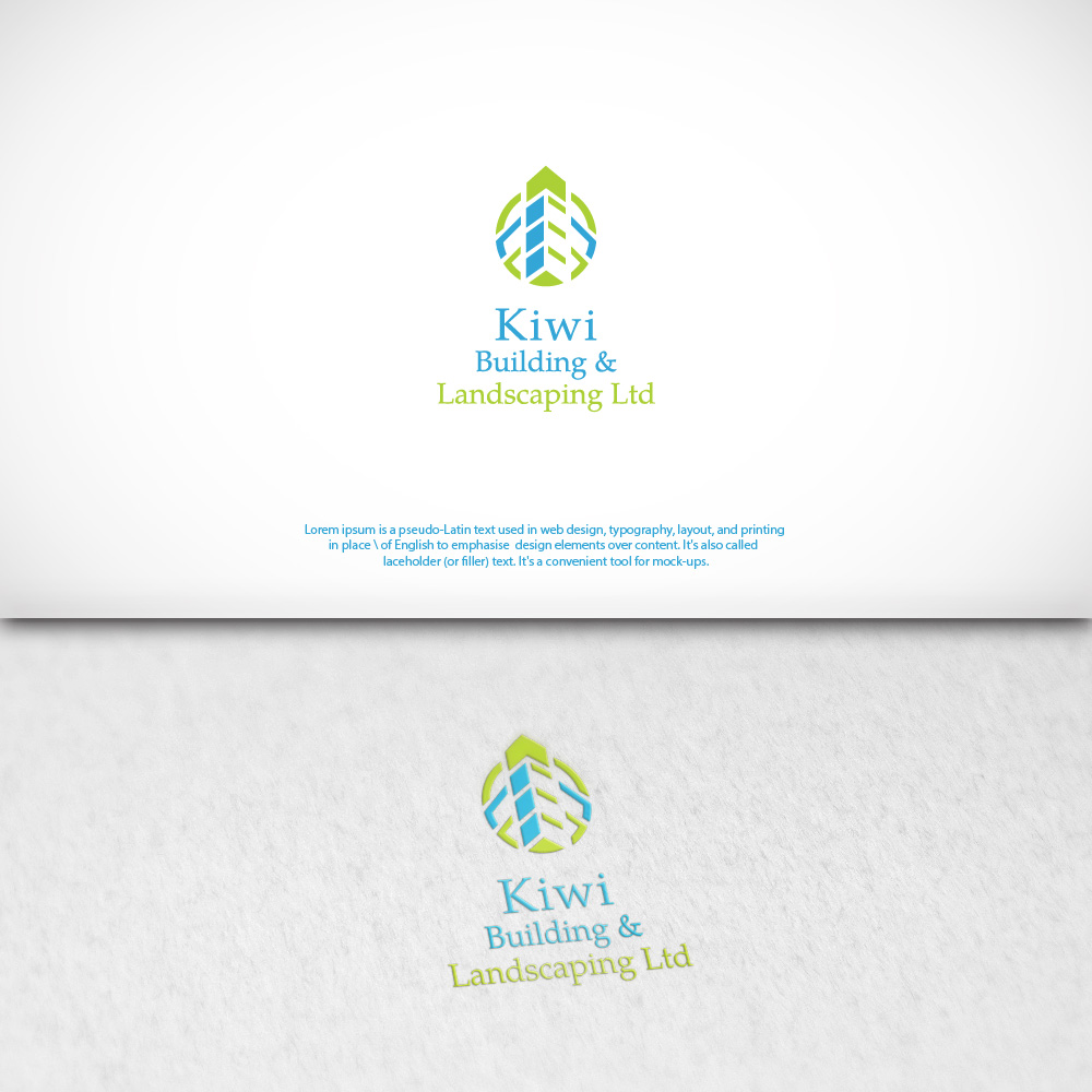 Logo Design by Kingdom Vision for Kiwi Building & Landscaping Ltd | Design #16362060