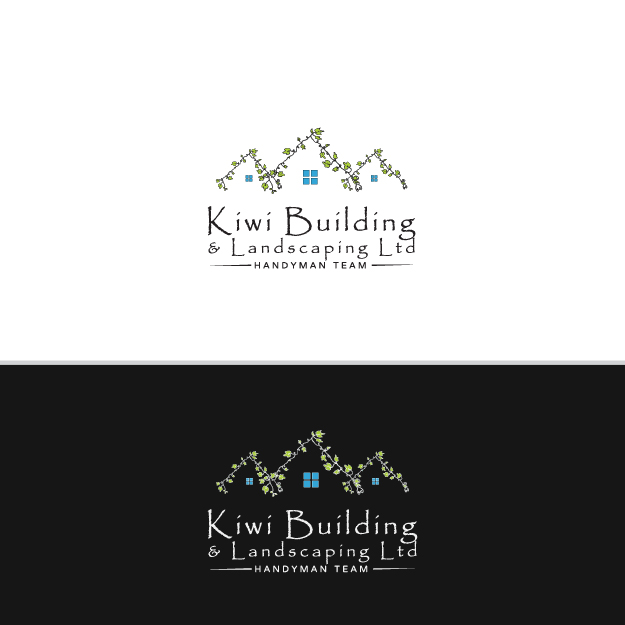 Diseño de Logo por Mime Artworks para Kiwi Building & Landscaping Ltd | Diseño #16383755