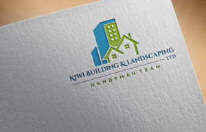 Logo Design by IconicEcho for Kiwi Building & Landscaping Ltd | Design: #16279393