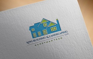 Diseño de Logo por IconicEcho para Kiwi Building & Landscaping Ltd | Diseño: #16359938