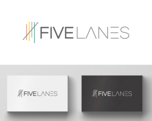 FIVE LANES | Logo Design by chetan ghodasara