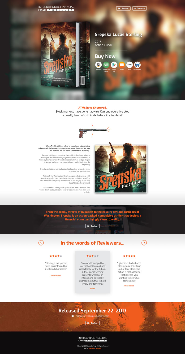 Landing Page Design by Impressive Solutions for this project | Design #16282385