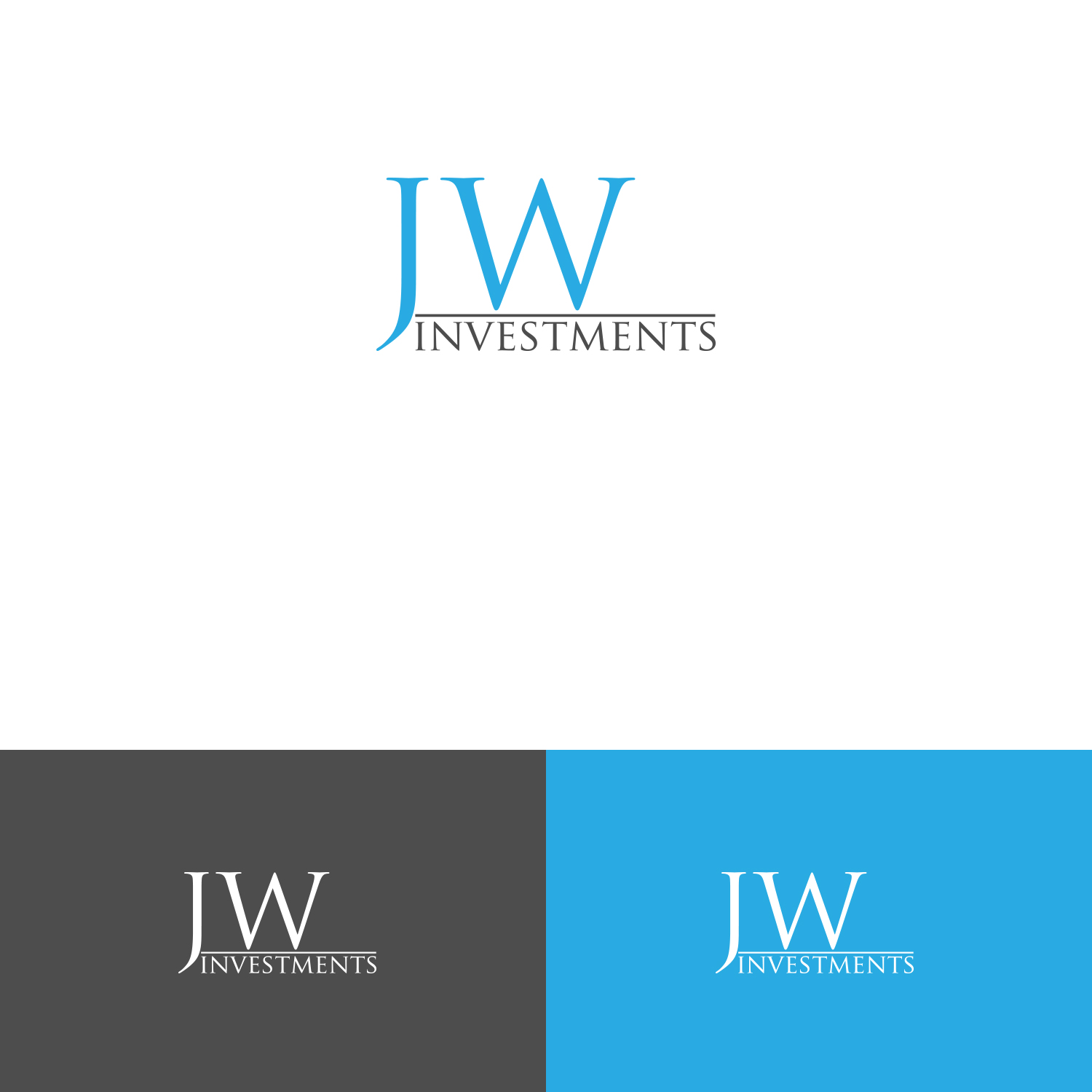 Logo Design by DesignDUO for JW Investments | Design #16400200