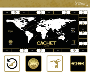 CACHET - a new Euro style table board game | Illustration Design by nreimer