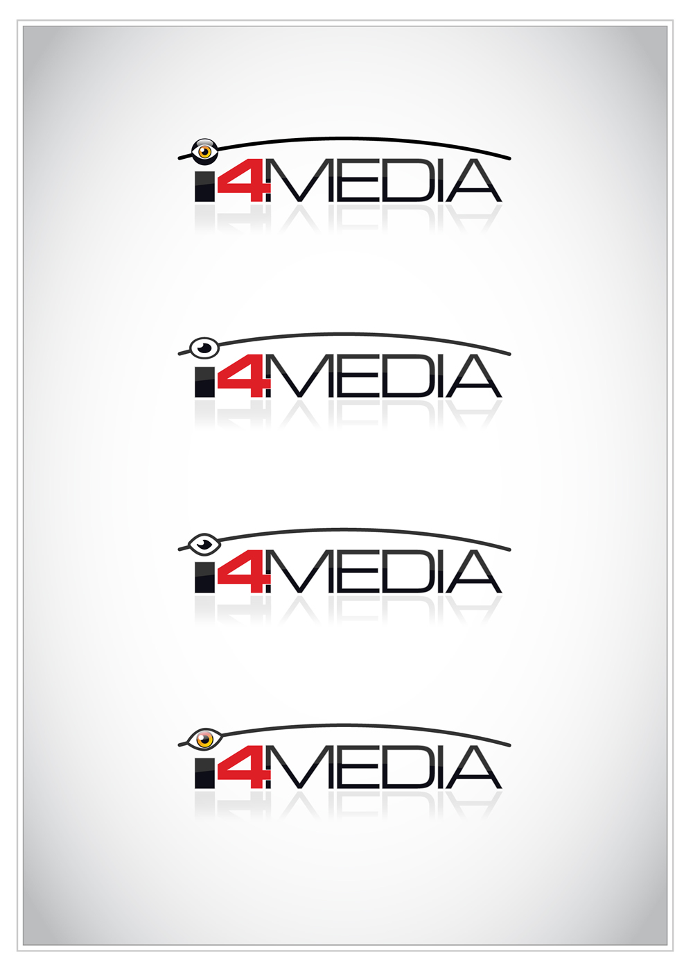 Logo-Design von xenowebdev für i4media | Design #40761
