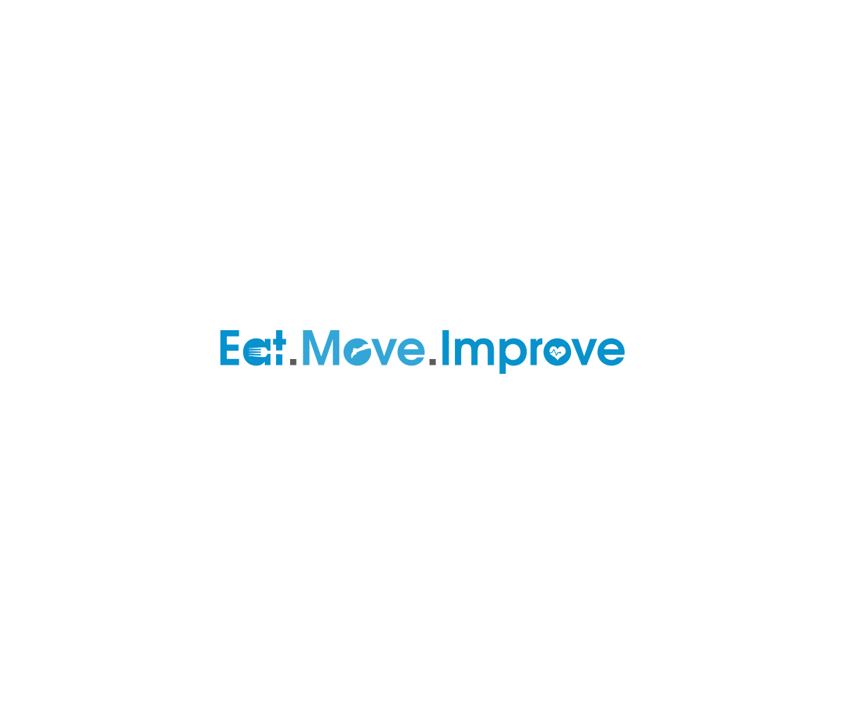 Diseño de Logo por King Cozy para Eat.Move.Improve. | Diseño #16408700