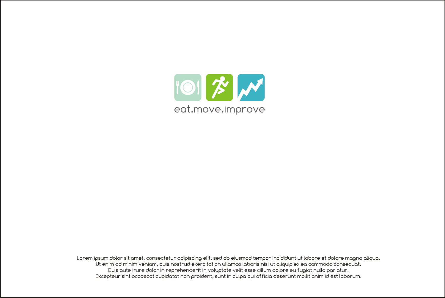 Diseño de Logo por nusdofficial para Eat.Move.Improve. | Diseño #16369572