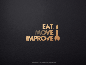 Diseño de Logo por BT Designs para Eat.Move.Improve. | Diseño: #16417986