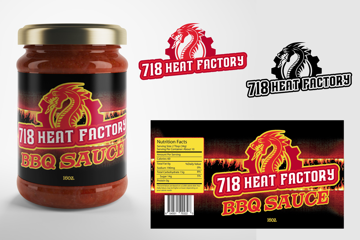 Logo Design by ART DEPOT for 718 Heat Factory, LLC | Design #16285725