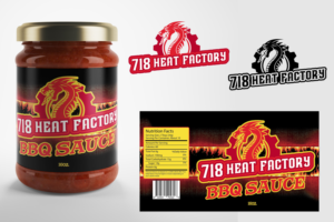 718 Heat Factory  | Logo Design by ART DEPOT